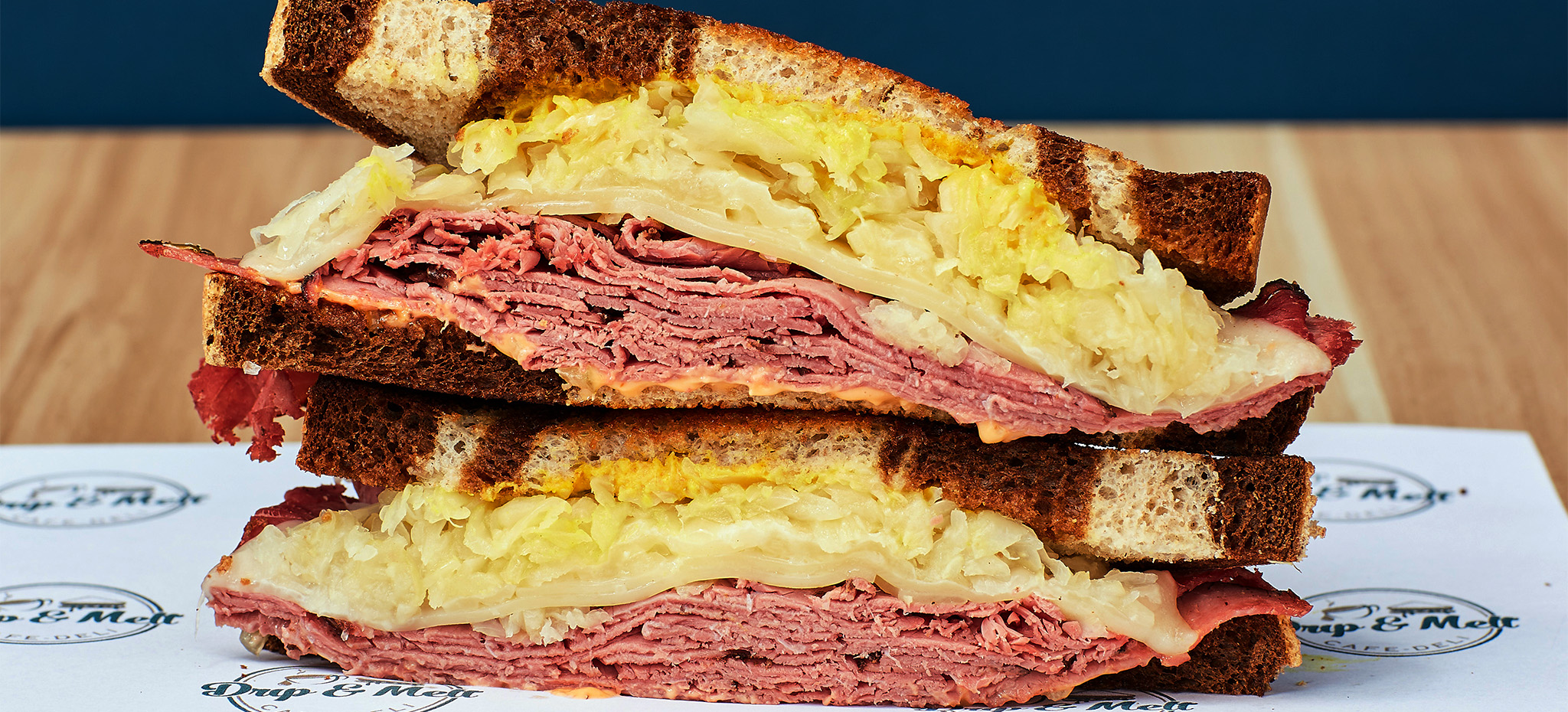The Reuben sandwich is a classic and a favorite, we make it fresh for every order.