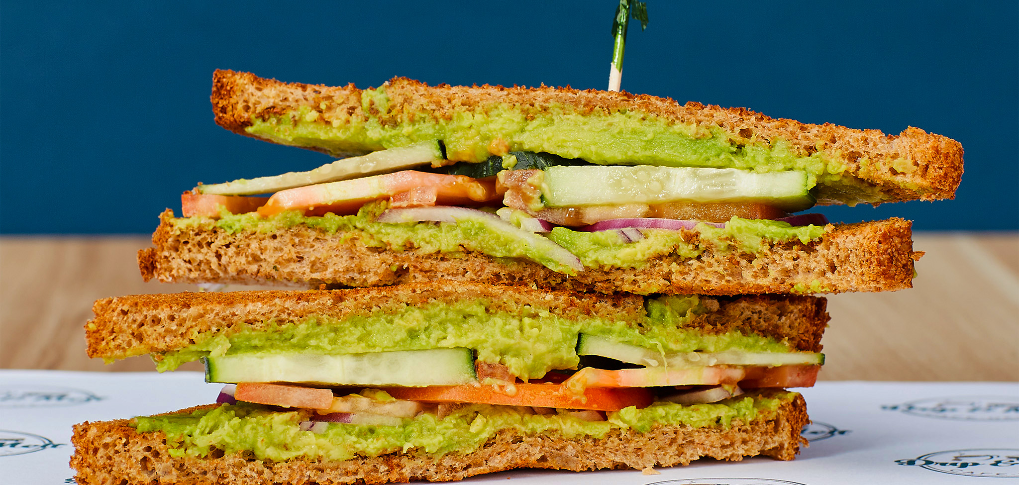 Avocado Toast Sandwich, perfect for breakfast.