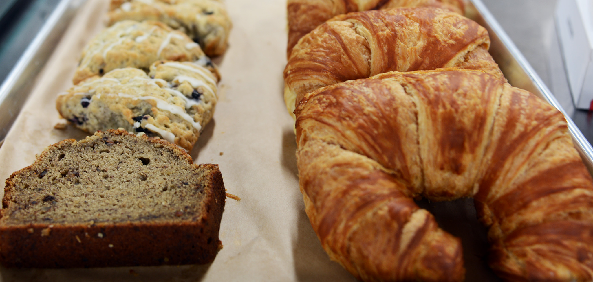 Breakfast with pastries is just a classic way to start your day!