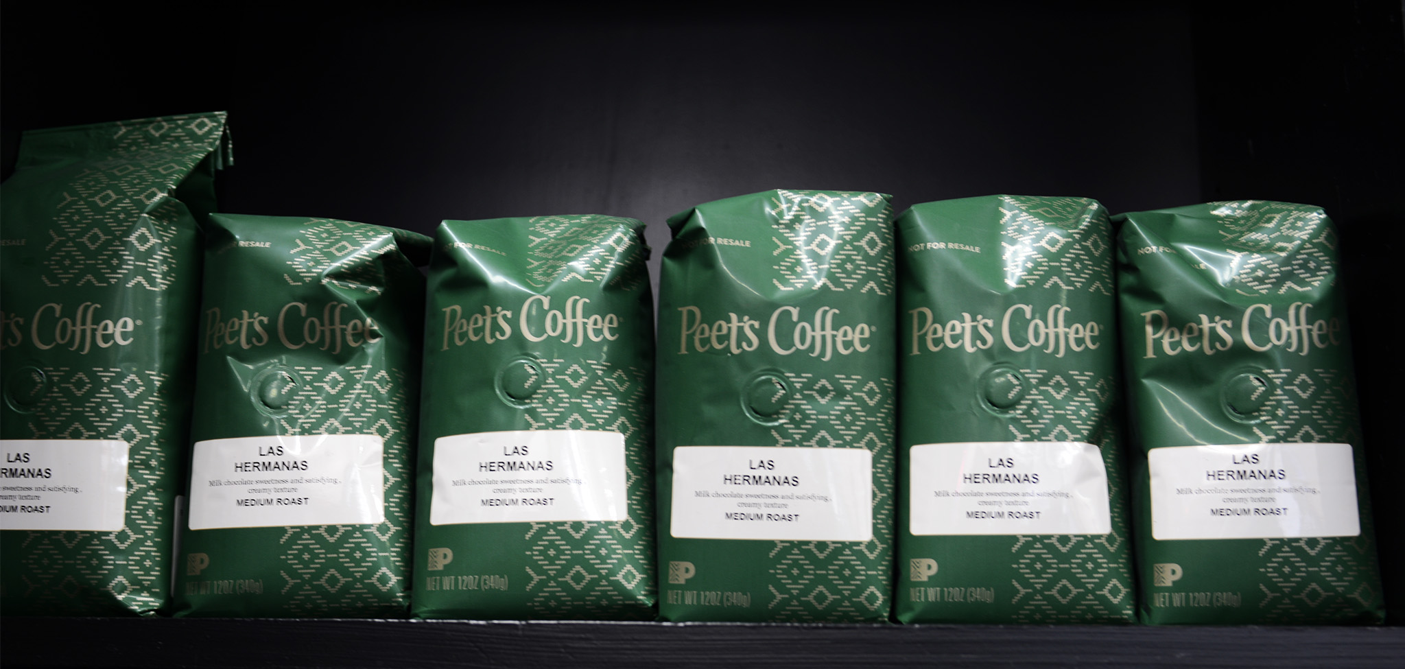We provide Peet's Coffee beans for your own cofee making at home.